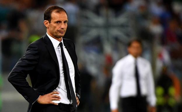Massimiliano Allegri, entrenador de la Juventus.