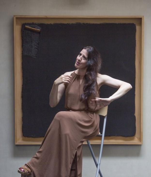 María Pagés, en una imagen tomada durante una visita anterior a la Fundación Botín.