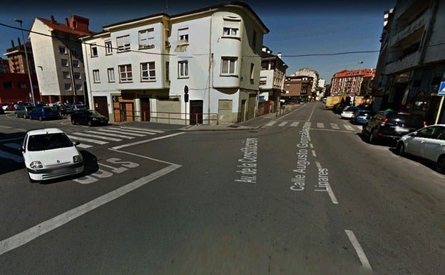 Lugar de confluencia de las calles Constitución y Augusto G. Linares en El Zapatón