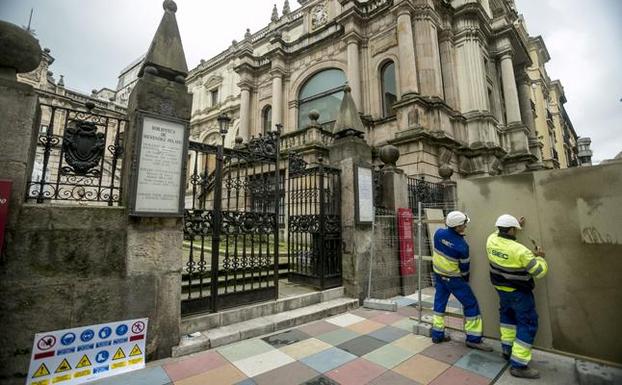 El MAS continúa en obras./DM