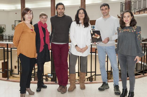 Blanca del Barrio, Esther Velategui, Christian Londoño, Miriam Díaz, Miguel A. Lozano y Noelia Fernández./DM