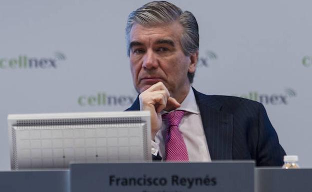 El presidente de Cellnex Telecom, Francisco Reynés./Efe