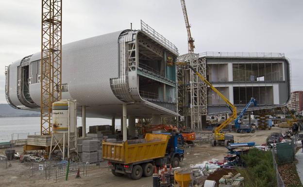 Los transportes investigados se utilizaron para los materiales del Centro Botín/Javier Cotera