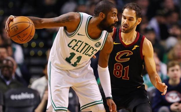 Paliza de los Celtics a los Cavs; Calderón anotó seis puntos