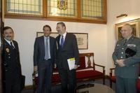 La Junta Local de Seguridad se reunió en el Ayuntamiento. / SÉ QUINTANA/