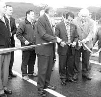 Inaugurada la mejora del vial Adino-puente de Guriezo/