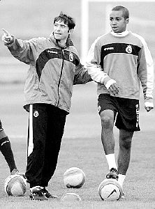 Marcelino e Ísmodes. / EFE/