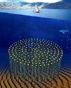 Proyecto KM3, un detector de neutrinos de un km cúbico. / ASPERA/