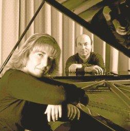 Rosa Goitia y Javier Laboreo, protagonistas del recital. /DM/