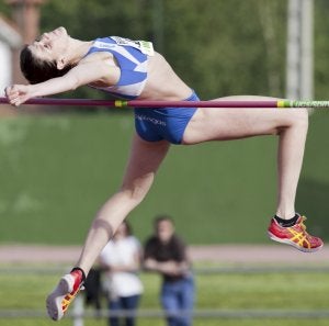 Ruth Beitia es la gran estrella del Piélagos Inelecma. ::
DM/