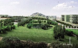 El proyecto de La Remonta abarca una superficie aproximada de 300.000 metros cuadrados, ubicada en Peñacastillo. :: DM/