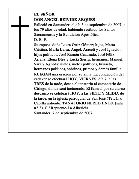 DON ANGEL BEIVIDE ARQUES