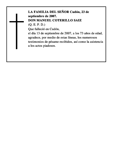 DON MANUEL COTERILLO SAIZ