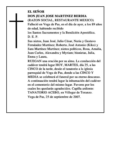 DON JUAN JOSE MARTINEZ BERDIA