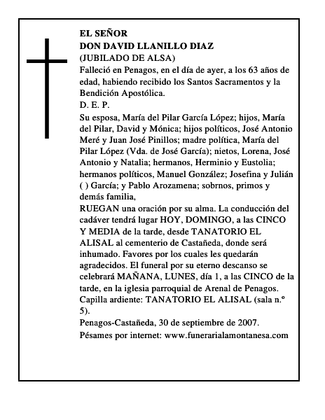 DON DAVID LLANILLO DIAZ