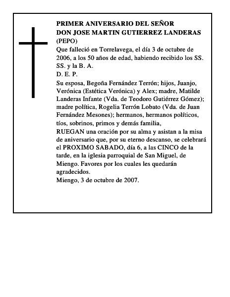 DON JOSE MARTIN GUTIERREZ LANDERAS