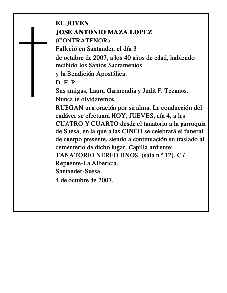 JOSE ANTONIO MAZA LOPEZ