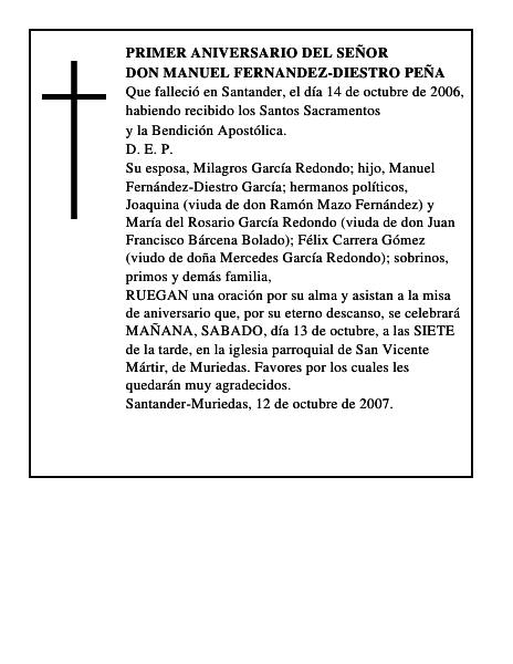 DON MANUEL FERNANDEZ-DIESTRO PEÑA
