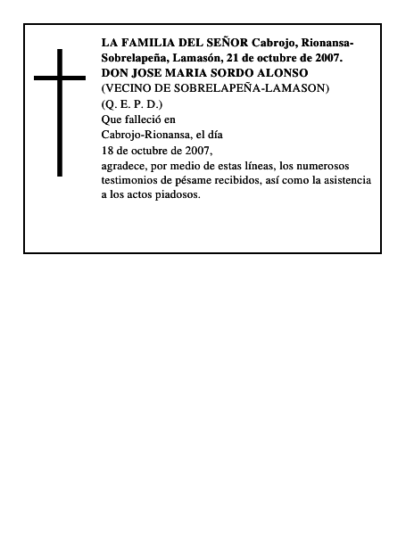 DON JOSE MARIA SORDO ALONSO