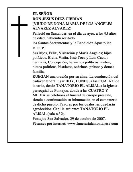 DON JESUS DIEZ CIFRIAN