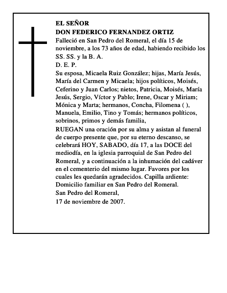 DON FEDERICO FERNANDEZ ORTIZ