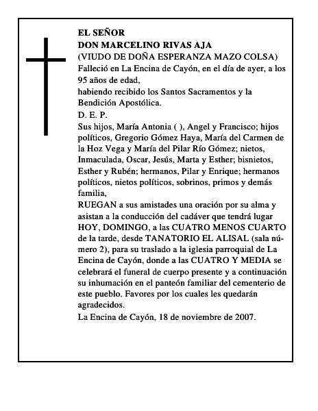 DON MARCELINO RIVAS AJA