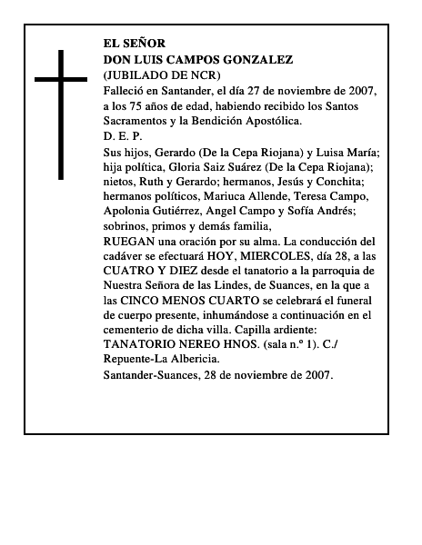 DON LUIS CAMPOS GONZALEZ