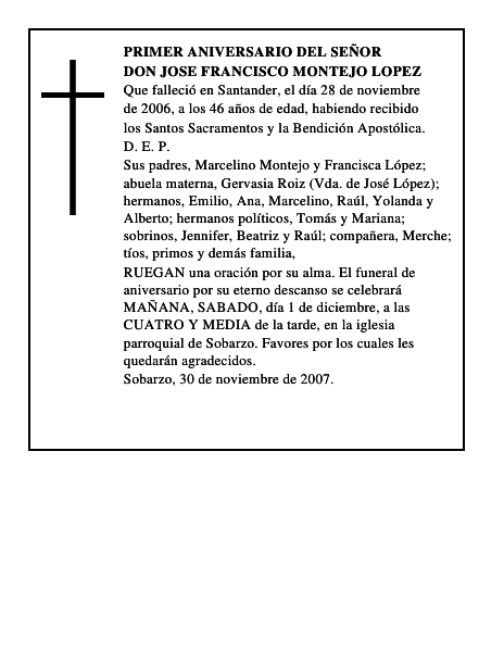 DON JOSE FRANCISCO MONTEJO LOPEZ