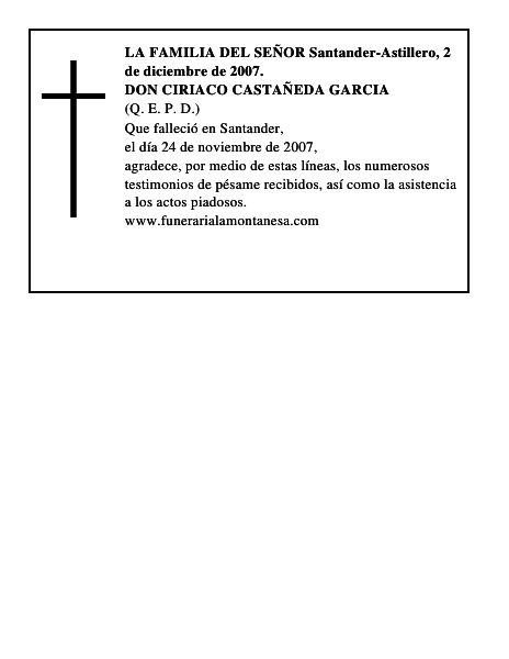 DON CIRIACO CASTAÑEDA GARCIA