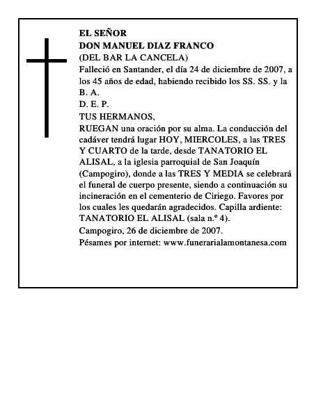 DON MANUEL DIAZ FRANCO