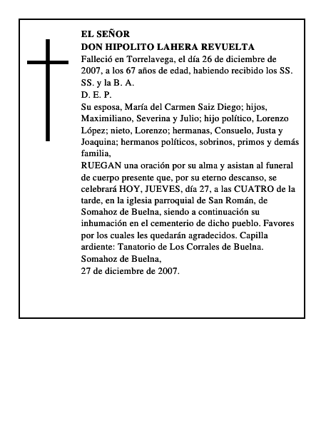 DON HIPOLITO LAHERA REVUELTA