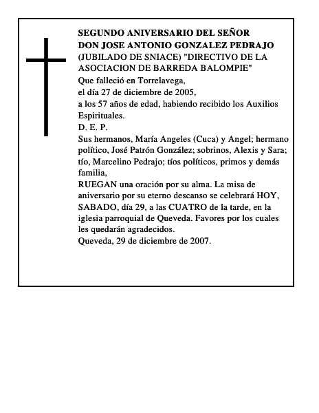 DON JOSE ANTONIO GONZALEZ PEDRAJO