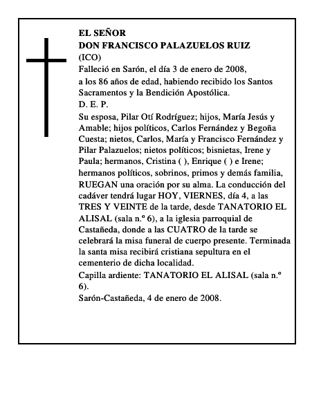 DON FRANCISCO PALAZUELOS RUIZ