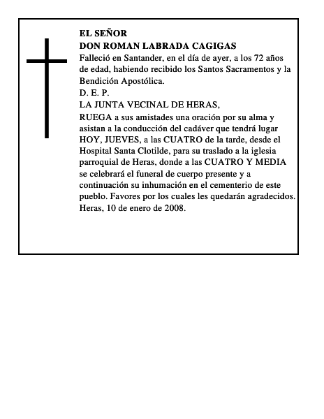 DON ROMAN LABRADA CAGIGAS