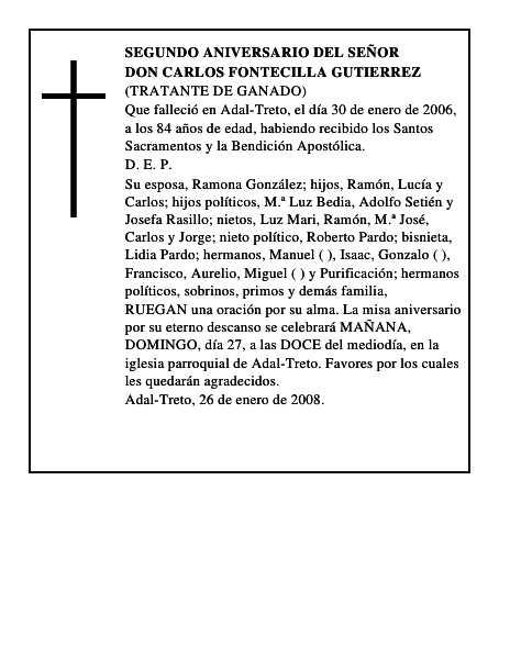 DON CARLOS FONTECILLA GUTIERREZ