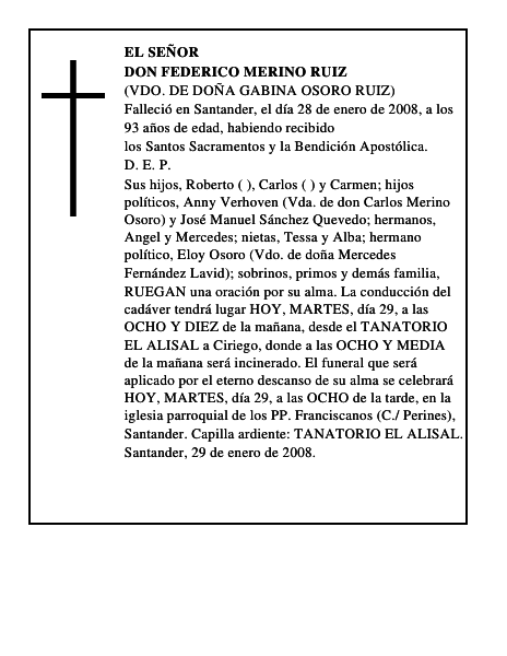 DON FEDERICO MERINO RUIZ