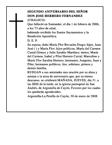 DON JOSE HERRERO FERNANDEZ
