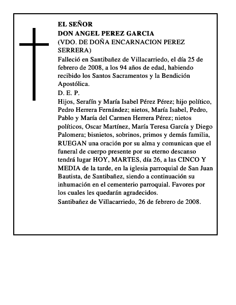 DON ANGEL PEREZ GARCIA