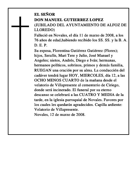DON MANUEL GUTIERREZ LOPEZ