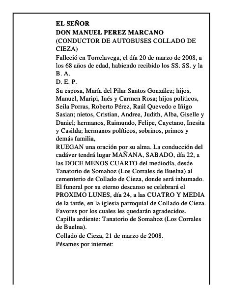 DON MANUEL PEREZ MARCANO