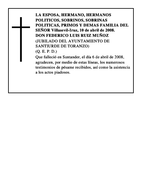 DON FEDERICO LUIS RUIZ MUÑOZ