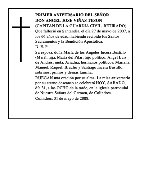 DON ANGEL JOSE VIÑAS TESON