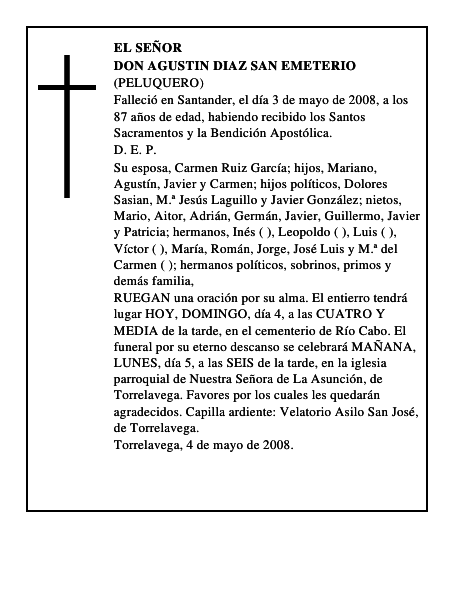 DON AGUSTIN DIAZ SAN EMETERIO