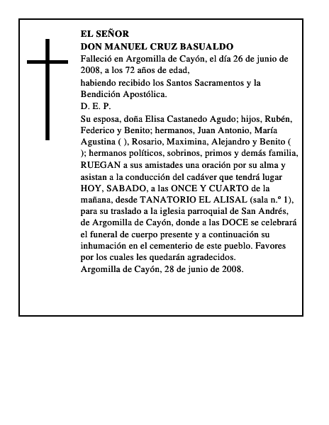 DON MANUEL CRUZ BASUALDO