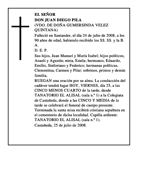 DON JUAN DIEGO PILA