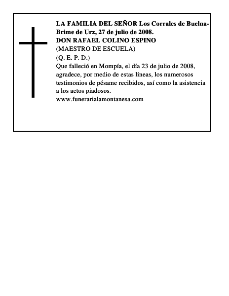 DON RAFAEL COLINO ESPINO