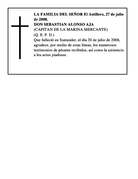 DON SEBASTIAN ALONSO AJA