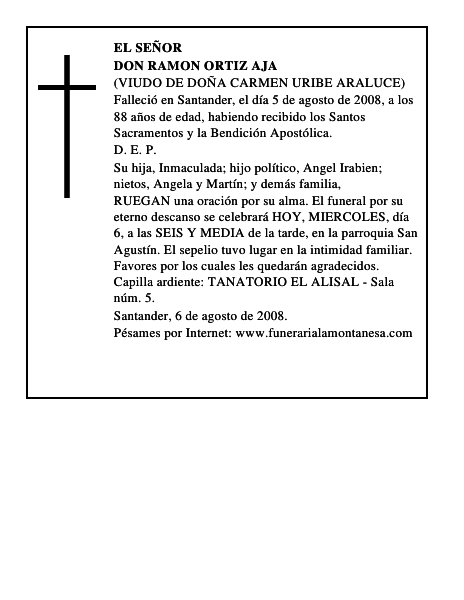 DON RAMON ORTIZ AJA