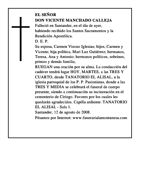 DON VICENTE MANCHADO CALLEJA