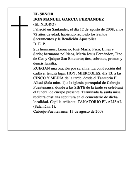 DON MANUEL GARCIA FERNANDEZ